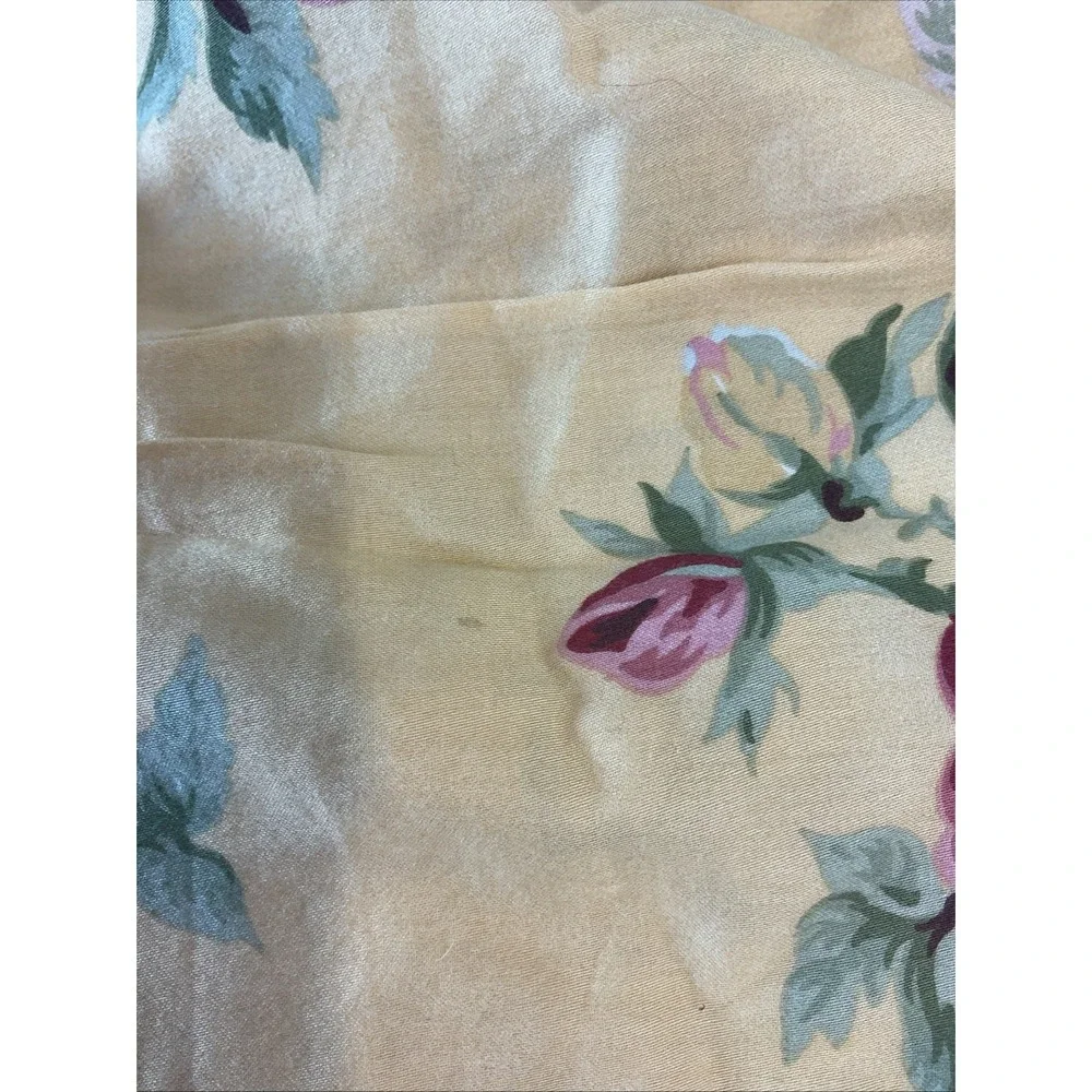 Pair Ralph Lauren Kathleen Standard/Euro Pillow‎ Shams Cotton Sateen